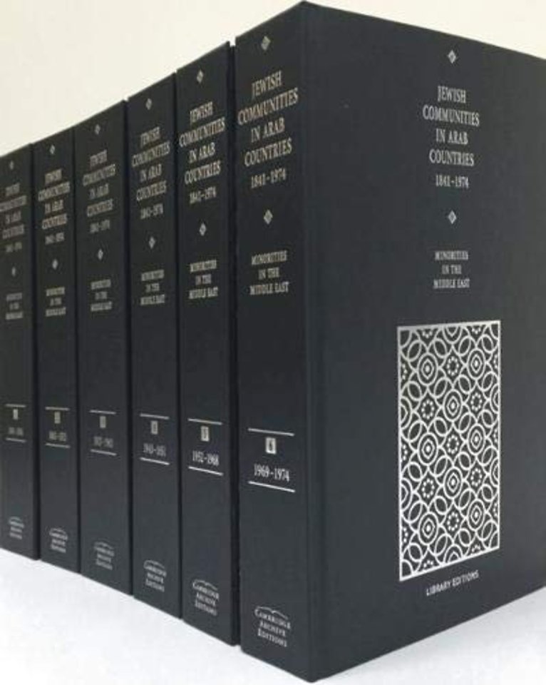 Minorities in the Middle East: Jewish Communities in Arab Countries 1841–1974 6 Volume Hardback Set