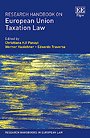 Research Handbook on European Union Taxation Law Research Handbook on European Union Taxation Law