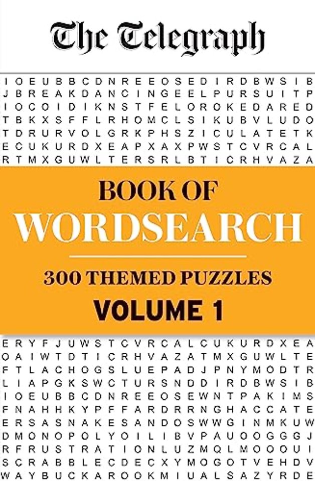 The Telegraph Book of Wordsearch Volume 1