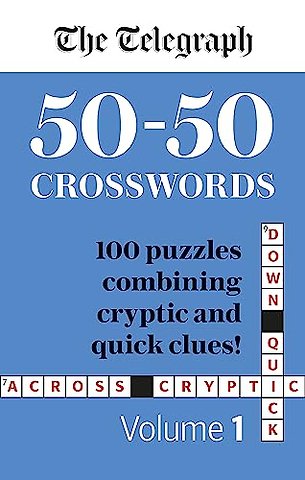The Telegraph 50-50 Crosswords Volume 1