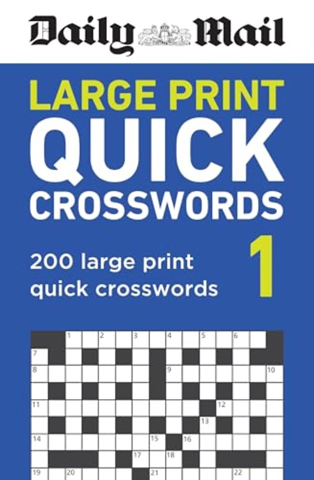 Daily Mail Large Print Quick Crosswords Volume 1