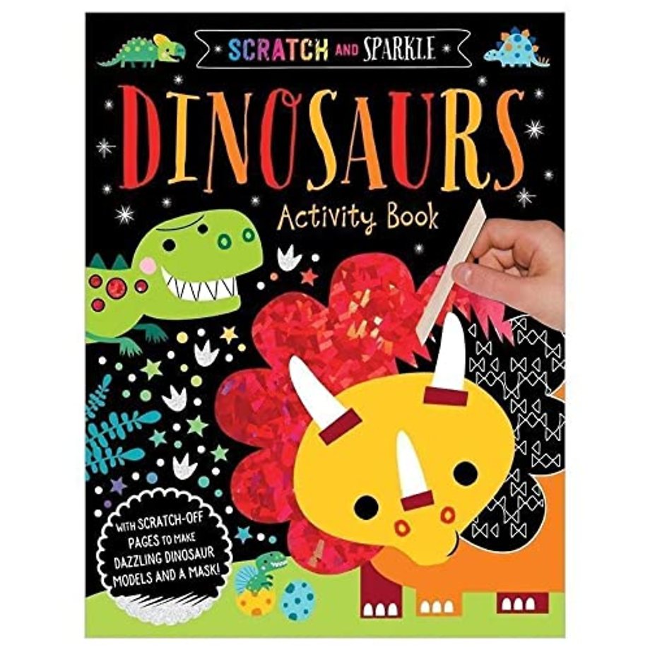 Scratch and Sparkle - Dinosaurs Activity Book