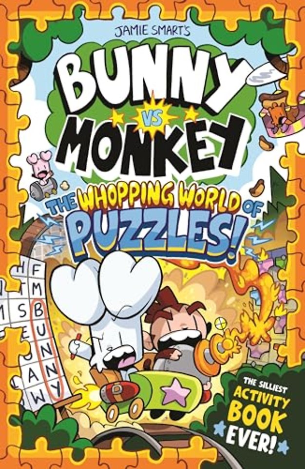 Bunny vs Monkey: The Whopping World of Puzzles (a Phoenix Comic Book, from the multi-million-selling creative genius Jamie Smart)