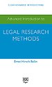 Advanced Introduction to Legal Research Methods Advanced Introduction to Legal Research Methods