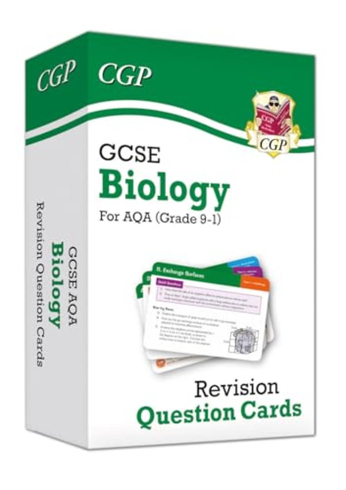GCSE Biology AQA Revision Question Cards - Q&A cards for quick practice