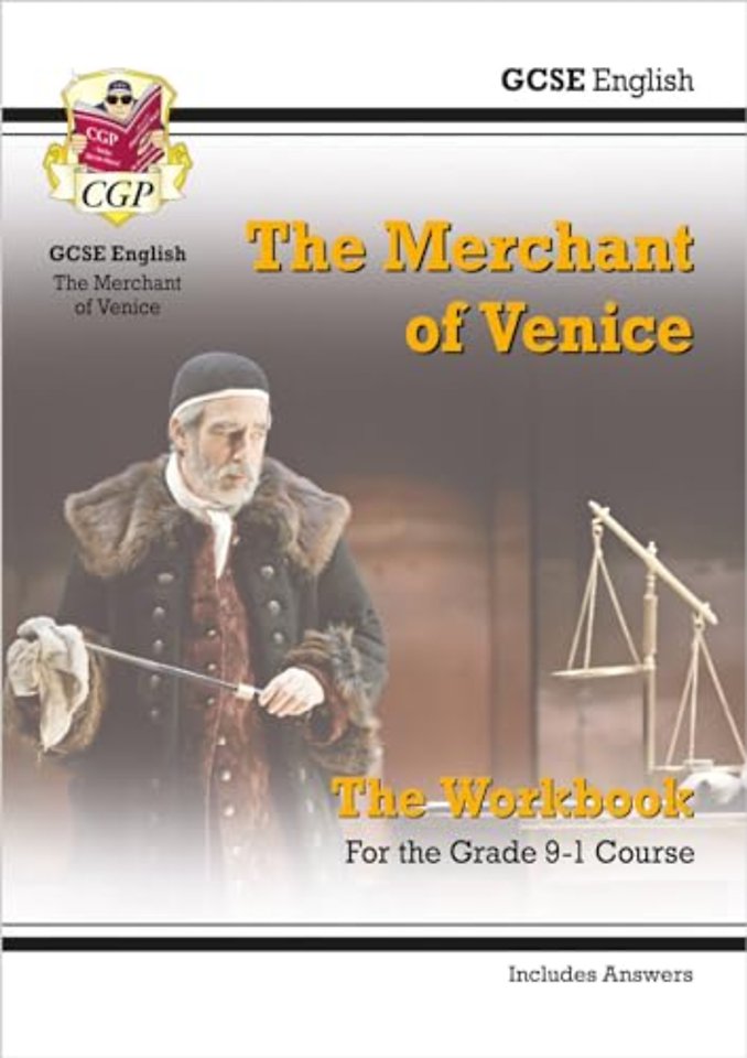 GCSE English Shakespeare - The Merchant of Venice Workbook (includes Answers)