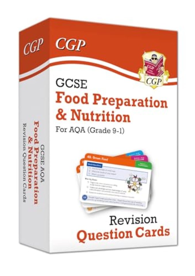 GCSE Food Preparation & Nutrition AQA Revision Question Cards