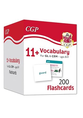 11+ Vocabulary Flashcards for Ages 8-9 - Pack 1