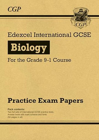 Edexcel International GCSE Biology Practice Papers