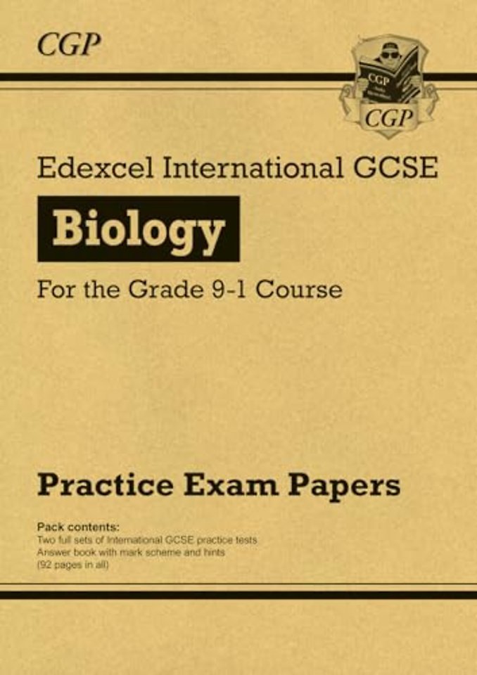 Edexcel International GCSE Biology Practice Papers