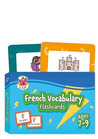 French Vocabulary Flashcards for Ages 7-9 (with Free Online Audio)