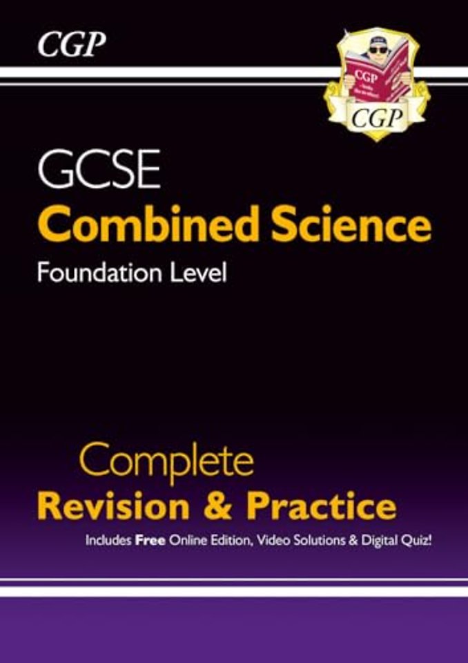 GCSE Combined Science Foundation Complete Revision & Practice w/ Online Ed, Videos & Quizzes