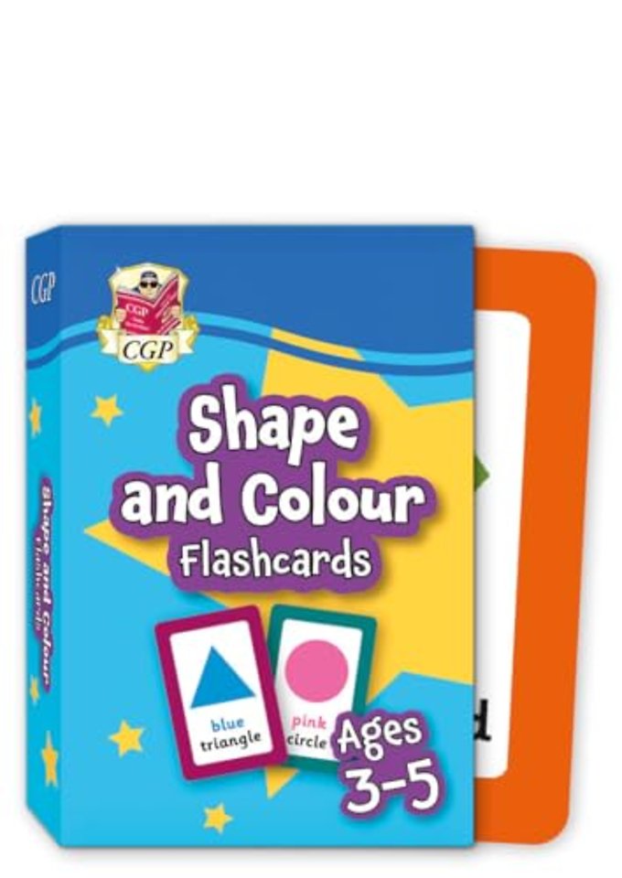Shape & Colour Flashcards for Ages 3-5