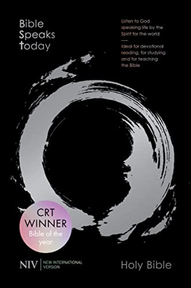 NIV BST Bible Speaks Today – NIV BST Study Bible – Leatherbound Edition with Slipcase