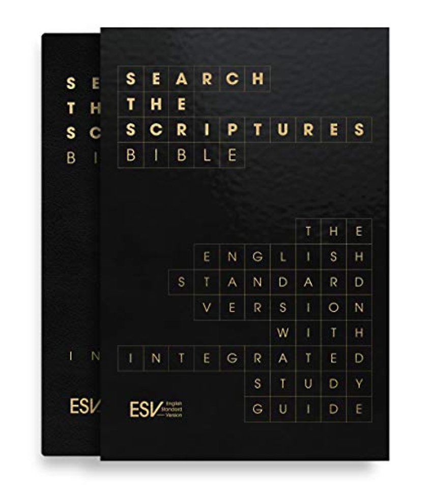 ESV Search the Scriptures Bible – The English Standard Version Bible with integrated study guide