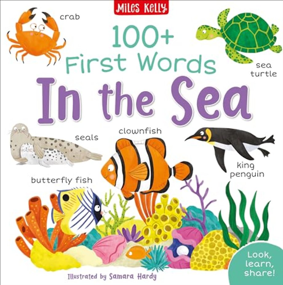 100+ First Words: In the Sea