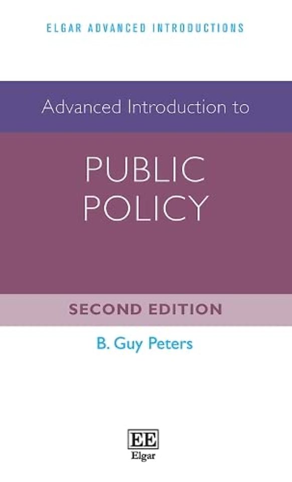Advanced Introduction to Public Policy