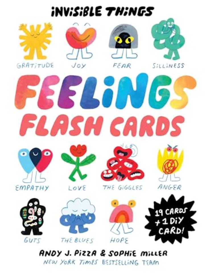 Invisible Things Feelings Flash Cards