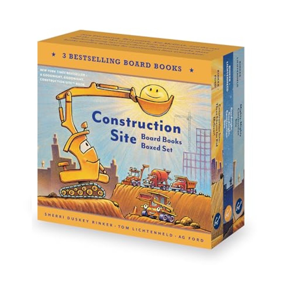 Construction Site Board Books Boxed Set