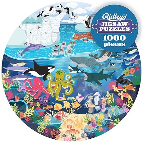 Ocean Lover's 1000-Piece Jigsaw Puzzle