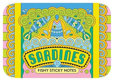 Sardines Fishy Sticky Notes