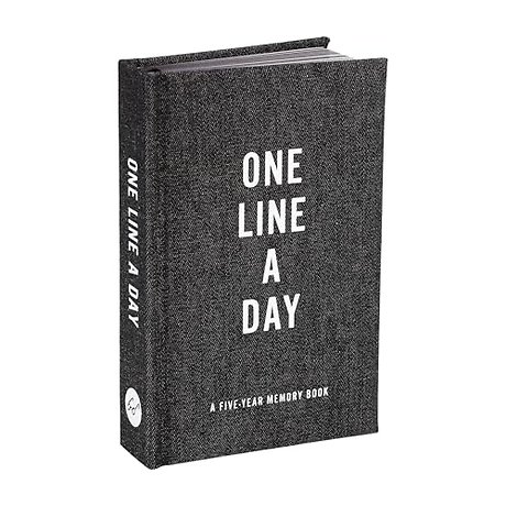 Black Canvas One Line a Day