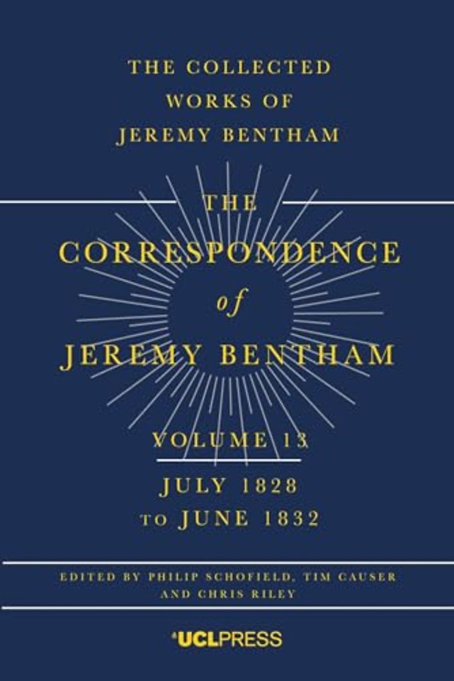 The Correspondence of Jeremy Bentham, Volume 13