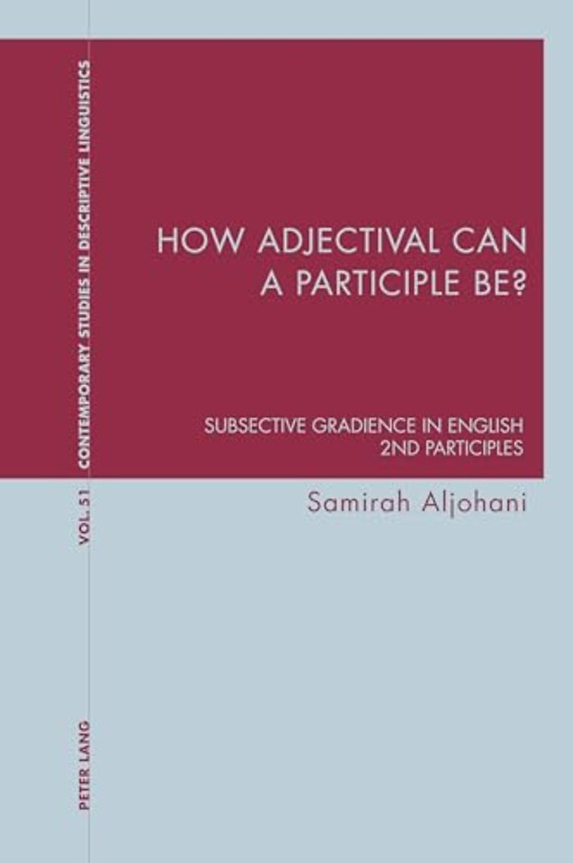 How adjectival can a participle be?