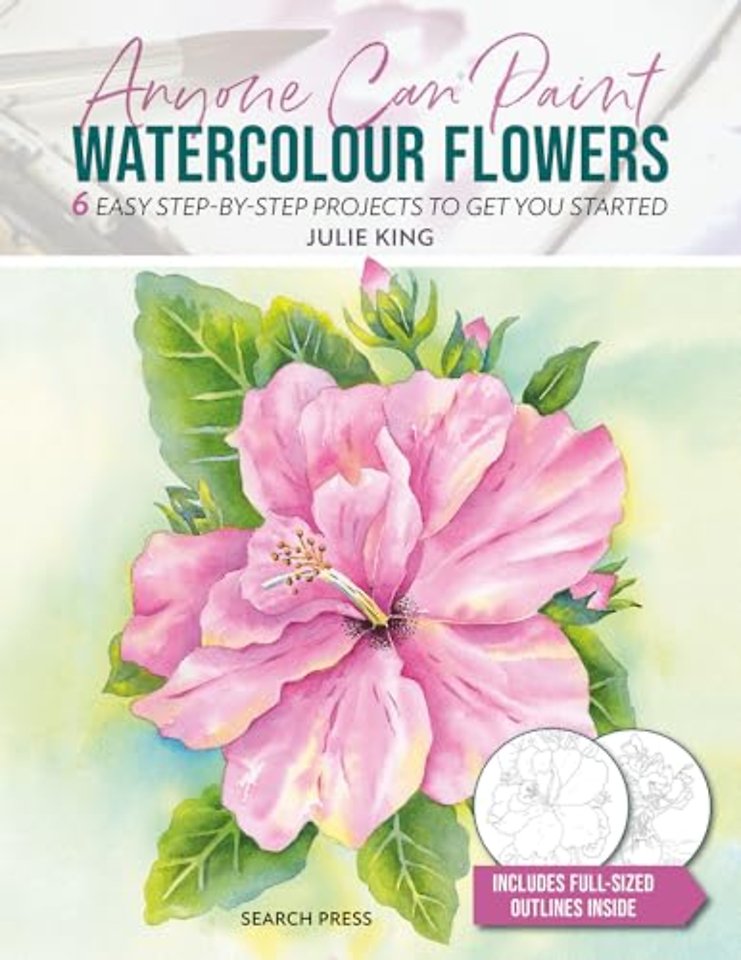 Anyone Can Paint Watercolour Flowers
