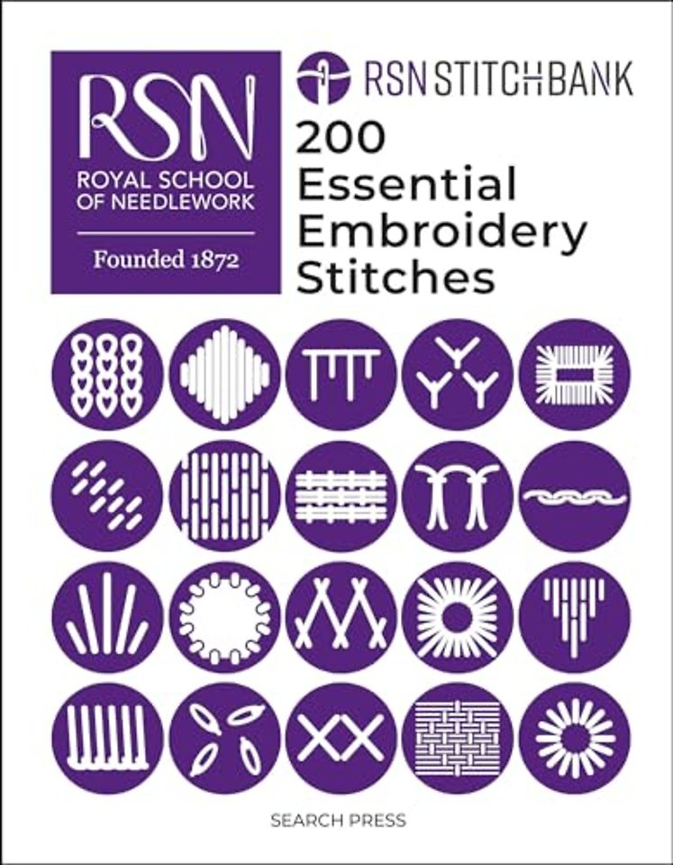 RSN Stitch Bank: 200 Essential Embroidery Stitches