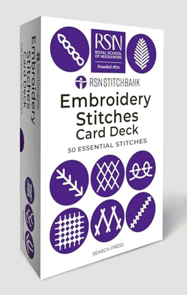 RSN Stitch Bank: The Embroidery Stitches Card Deck