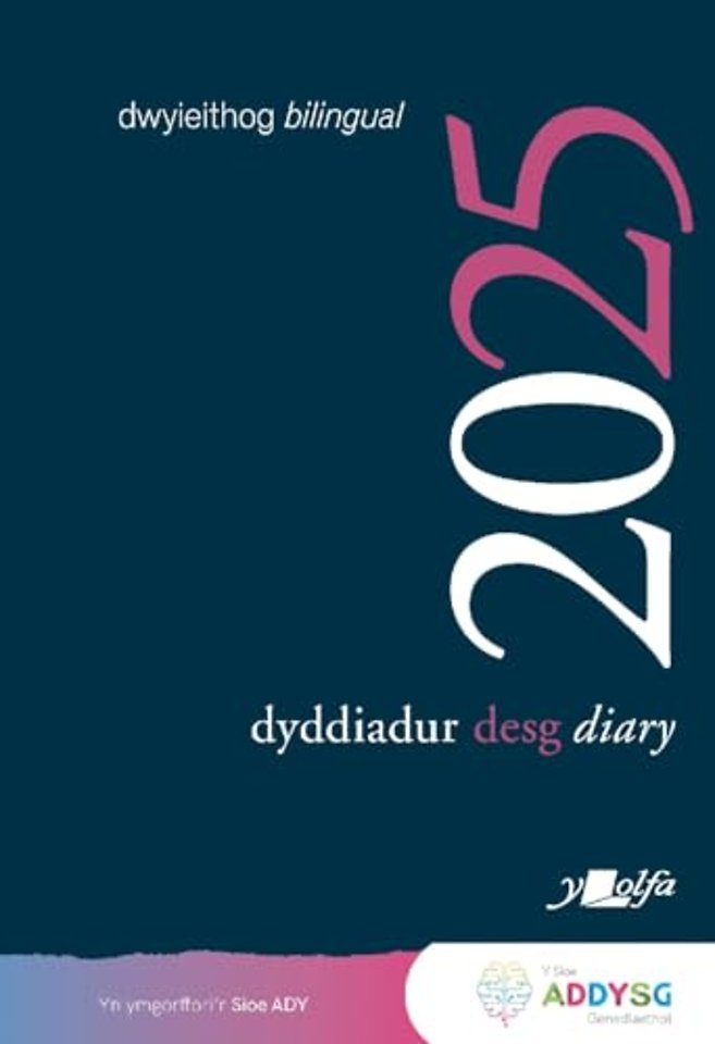 Dyddiadur Desg y Lolfa 2025 Desk Diary