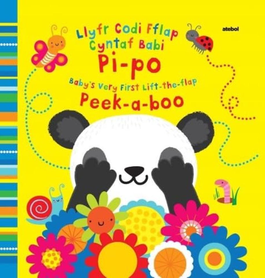Llyfr Codi Fflap Cyntaf Babi Pi-po / Baby's Very First Lift the Flap Peekaboo