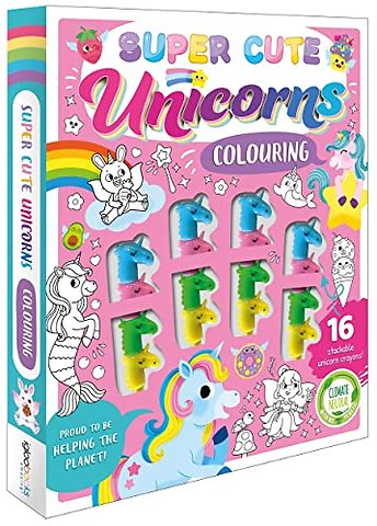 Super Cute Unicorns Colouring