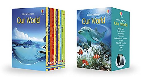 Usborne Beginners Series Our World Collection 10 Books Box Set