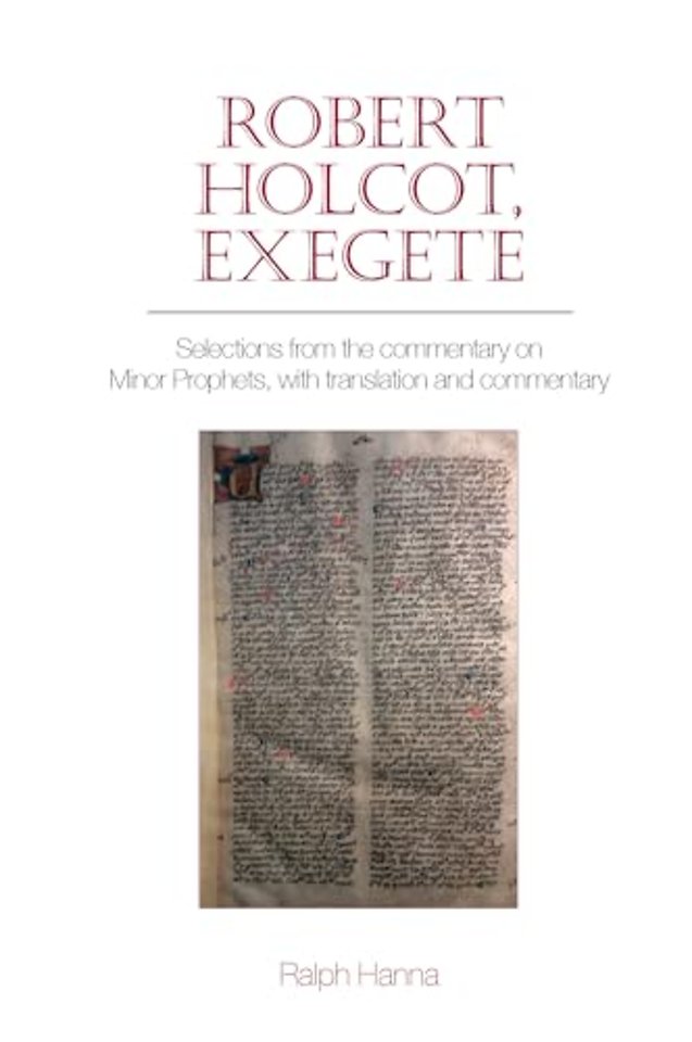 Robert Holcot, exegete