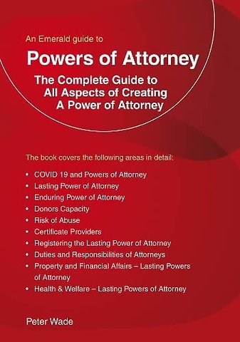 An Emerald Guide to Powers of Attorney
