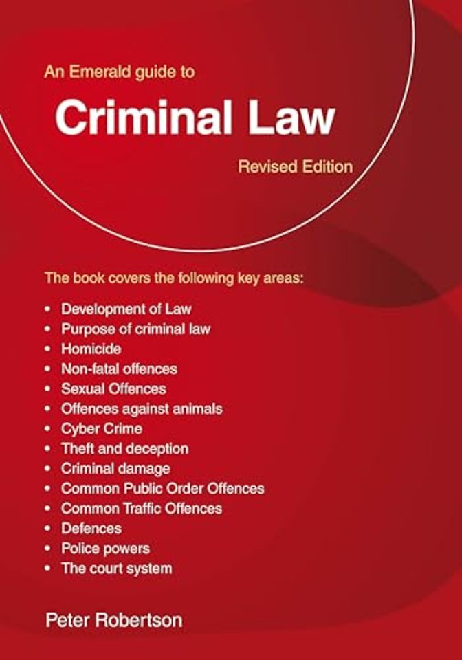 An Emerald Guide to Criminal Law
