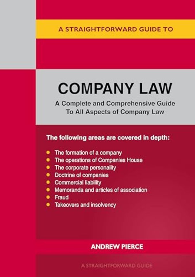 A Straightforward Guide to Company Law