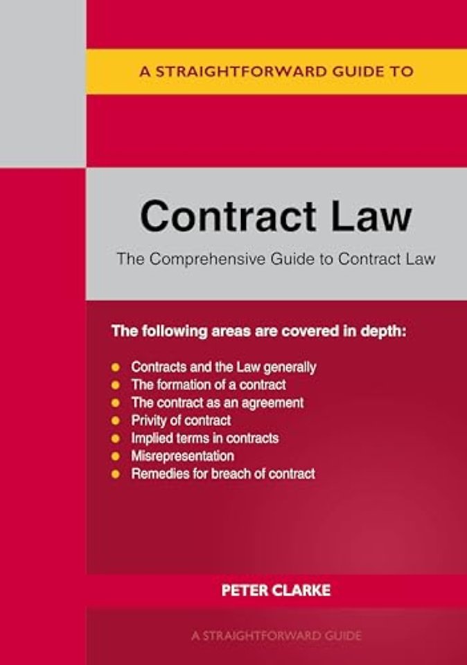 A Straightforward Guide to Contract Law