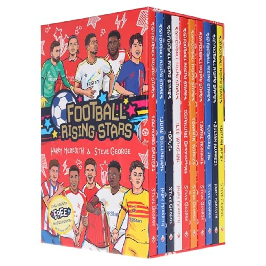 Football Rising Stars Volume 2: 10 Book Collection