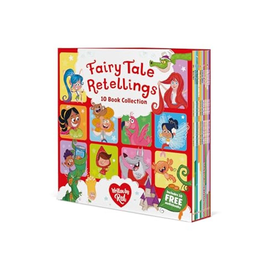 Fairy Tale Retellings by Red: 10 Book Collection