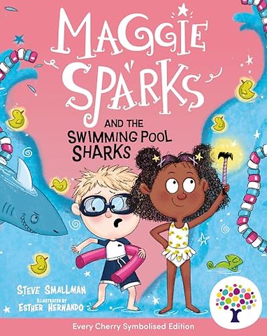 Maggie Sparks and the Swimming Pool Sharks: Accessible Symbolised Edition