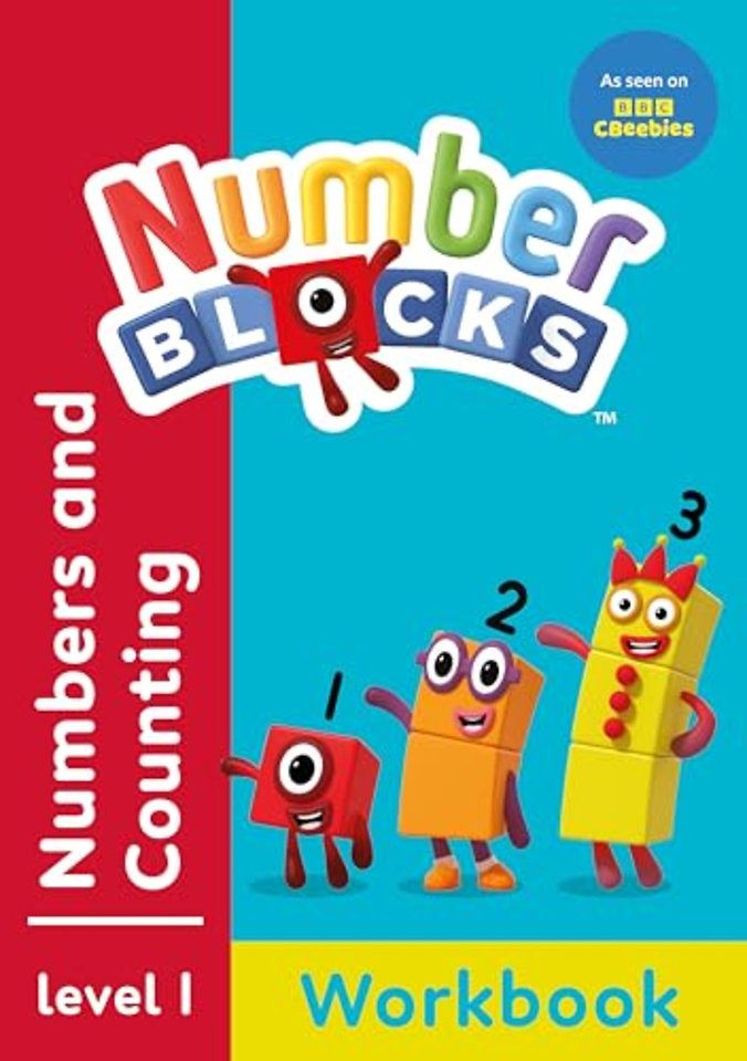Numberblocks Numbers and Counting (Red Level Workbook)