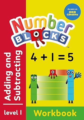 Numberblocks Adding and Subtracting (Red Level Workbook)