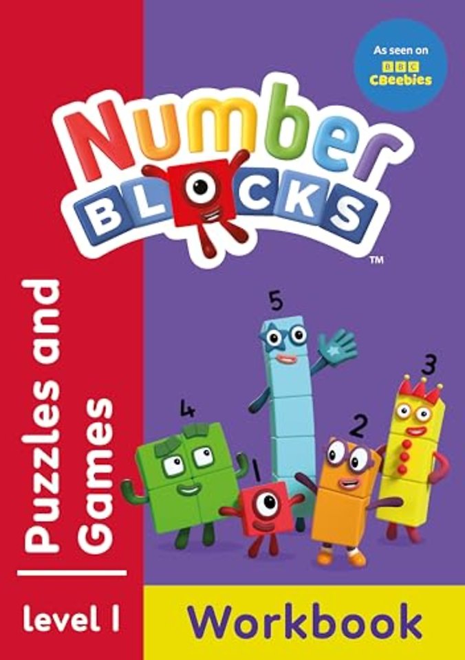 Numberblocks Puzzles and Games (Red Level Workbook)