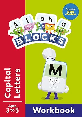 Alphablocks Capital Letters (Red Level Workbook)