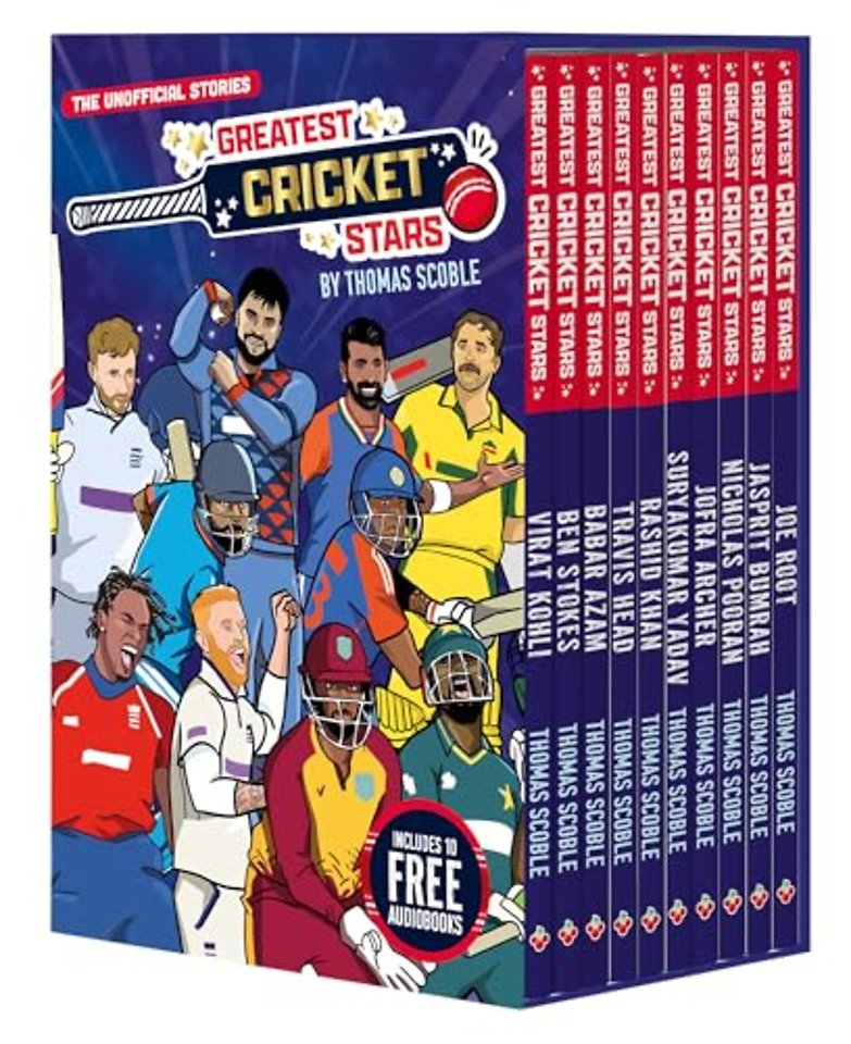 The Greatest Cricket Stars 10 Book Collection