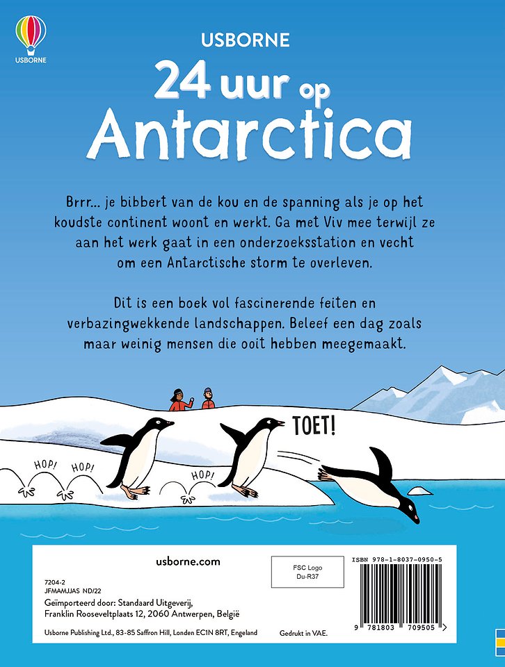 24 uur op Antarctica