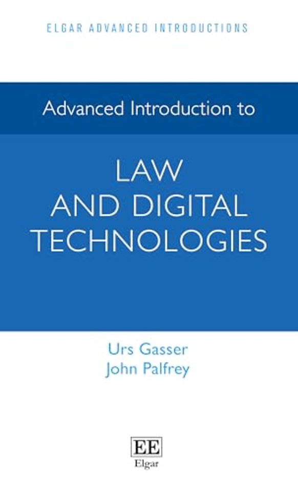 Advanced Introduction to Law and Digital Technologies